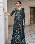 EMBROIDERED LAWN WITH DIGITAL PRINTED SILK DUPATTA (MASTER QUALITY)