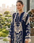 Elaf Chikankari Luxury  Embroidered Unstitched 3 Piece