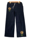 new Embroidery baggy style denim jeans